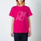 AUCHのAUCH ロゴTシャツ ピンク Regular Fit T-Shirt