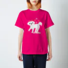 しらいと雑貨店のマルチーズ♬Tシャツ スタンダードTシャツ