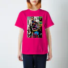 KIKUKUSURIの映画好きなスケーター Regular Fit T-Shirt