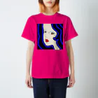 にゃおん×3のあーちゃんの青い髪の美女 Regular Fit T-Shirt