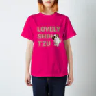 ぽんずのLovelyシーズー犬グッズのラブリーシーズー　ぽんず #1127 スタンダードTシャツ