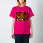 世界の絵画アートグッズのパウル・クレー《城と太陽》 スタンダードTシャツ