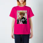 五条さとりゅー公式グッズショップの五条さとりゅーオフ写サインプリント Regular Fit T-Shirt