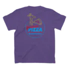 マツネユウヤのmiepizza スタンダードTシャツの裏面