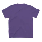 陽気絵屋(Yo-U-Ki-e, ya)-POP浮世絵のYo-U-Ki-e「ほっぴんを吹く娘」横型Tシャツ【浮世絵】 スタンダードTシャツの裏面