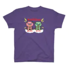 segasworksのオニケラちゃん！(2 types of Triceratops) スタンダードTシャツ