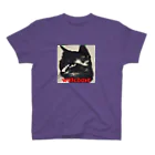 kk-welcomeの黒猫登場Ⅰ スタンダードTシャツ