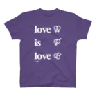 tildeのLove is Love スタンダードTシャツ