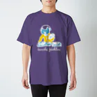 とんちピクルスのdjlele文字白 スタンダードTシャツ