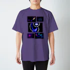 insparation｡   --- ｲﾝｽﾋﾟﾚｰｼｮﾝ｡のネオンサイン スタンダードTシャツ