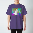 水草のデジタル少女Aの残像 スタンダードTシャツ