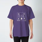 イワサキ宇宙有機工業の架空金魚_ホワイト Regular Fit T-Shirt
