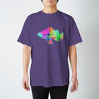 tetrapod'sのテトラポッヅロゴ(メバル) Regular Fit T-Shirt