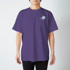 lemon16🍋れもんいろの紫の蛸とシェルボトル/線有り Regular Fit T-Shirt