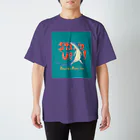 しっぽ王国のレトロカラーグールド Regular Fit T-Shirt