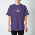 柔術のTシャツ屋のロールライククイーン【白文字】 スタンダードTシャツ