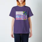 トーマスタイルの宮崎のヤシと海 Regular Fit T-Shirt