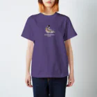 エダマメトイチ雑貨店のオナガガモのペア スタンダードTシャツ