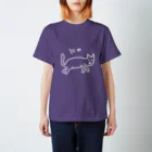 ののの猫屋敷の【うむうむ】 Regular Fit T-Shirt