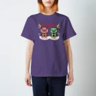 segasworksのオニケラちゃん！(2 types of Triceratops) Regular Fit T-Shirt