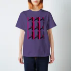 nhiskinnyのpurple スタンダードTシャツ