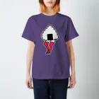 もちもちボックスのレディおにぎり(まま) スタンダードTシャツ