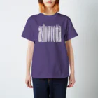 aslowcottaグッズショップのaslowcotta バンドTシャツ　ホワイト Regular Fit T-Shirt