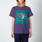 しっぽ王国のレトロカラーグールド スタンダードTシャツ