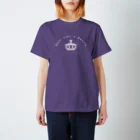 柔術のTシャツ屋のロールライククイーン【白文字】 Regular Fit T-Shirt