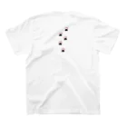 くぅTikTok猫部のTikTok猫部フックTシャツ Regular Fit T-Shirtの裏面