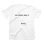 Warm upのWarm up スタンダードTシャツの裏面