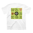 かびだーつのダーツ(HATTRICK) スタンダードTシャツの裏面