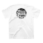 キャラマリのときめき黒はんこロゴ（背面大はんこ） Regular Fit T-Shirtの裏面
