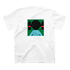 yayoiboy 弥生ボーイくんの弥生ボーイくん10歳 渋谷センター街Tシャツを着て渋谷センター街に参上の巻  スタンダードTシャツの裏面