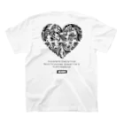 HRAWWのHRAWW　2022S/S新作　heart　Polynesia スタンダードTシャツの裏面