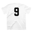 SubjecTeesの9条TシャツA 文字色:黒 スタンダードTシャツの裏面