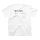 SASAGU project Official SHOPの大丈夫 スタンダードTシャツの裏面