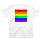 こぐまの森のRAINBOW PRIDE スタンダードTシャツの裏面