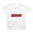 Journey ShopのJourney -  White Regular Fit T-Shirtの裏面