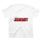 Journey ShopのJourney - White スタンダードTシャツの裏面