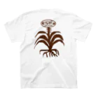 HDIR gathering love のDrawing SUMMER / BROWN (double face) スタンダードTシャツの裏面