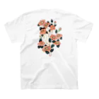 snap art of itの椿 Regular Fit T-Shirtの裏面