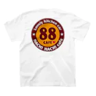 88cafeの88cafe オリジナルTシャツ OR Regular Fit T-Shirtの裏面