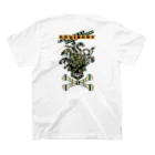 TakiGreen SHOPの“Skull Medusa” スタンダードTシャツの裏面