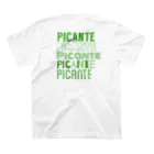 PicanteのPicante  verde  スタンダードTシャツの裏面