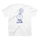 TENYONのfes love ２  スタンダードTシャツの裏面