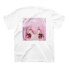 千代浦蝶美応援の蝶民Tシャツ(非公式) スタンダードTシャツの裏面