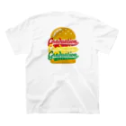 MARTØNのgraduation burger スタンダードTシャツの裏面