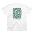 bibiのSorry if you have trypophobia. - green スタンダードTシャツの裏面