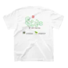 台湾茶の るいたいちゃそう 瑞泰茶荘のるいたいちゃそう スタンダードTシャツの裏面